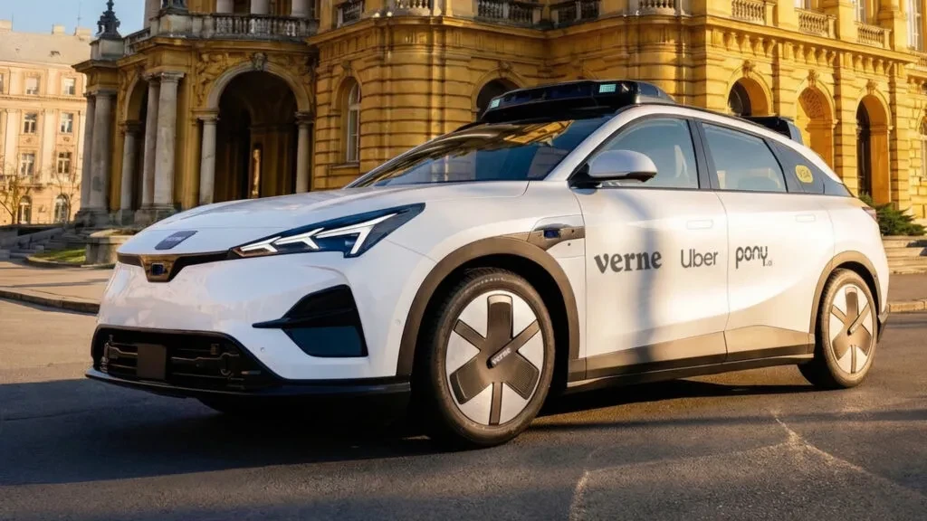 Verne пуска роботаксита в Загреб: автономни курсове за 1,99 евро