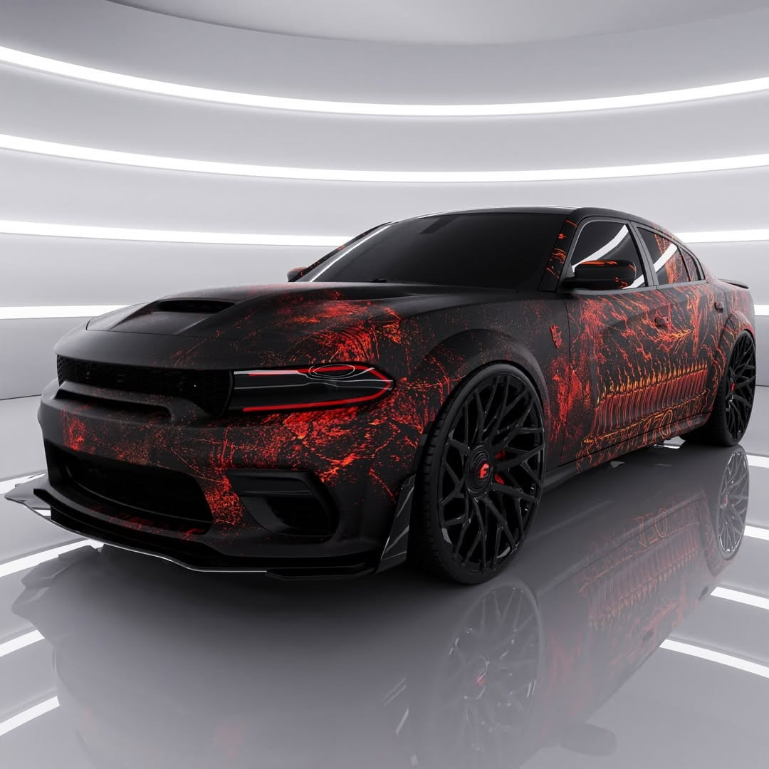 Dodge Charger Demon 170 swap: дигитална фантазия без спирачки
