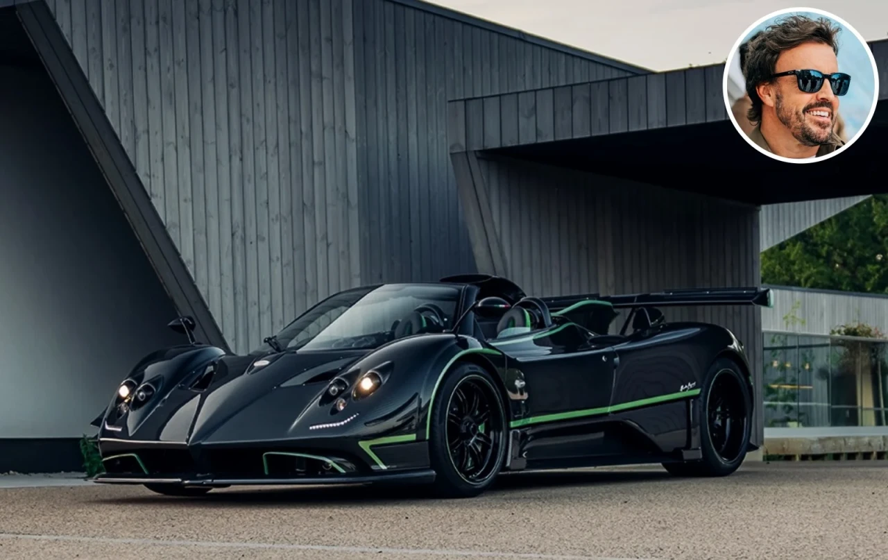 Фернандо Алонсо купи Pagani Zonda Diamante Verde