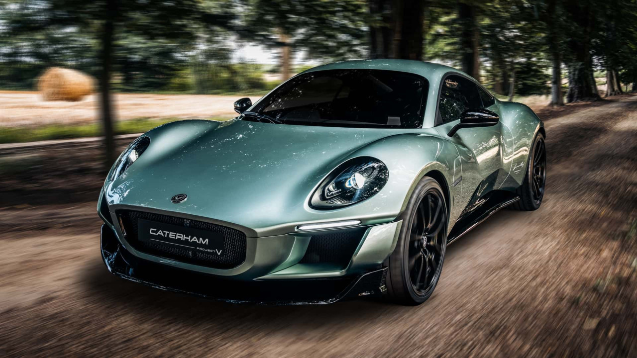 Caterham Project V влиза в битката при електрическите спортни коли