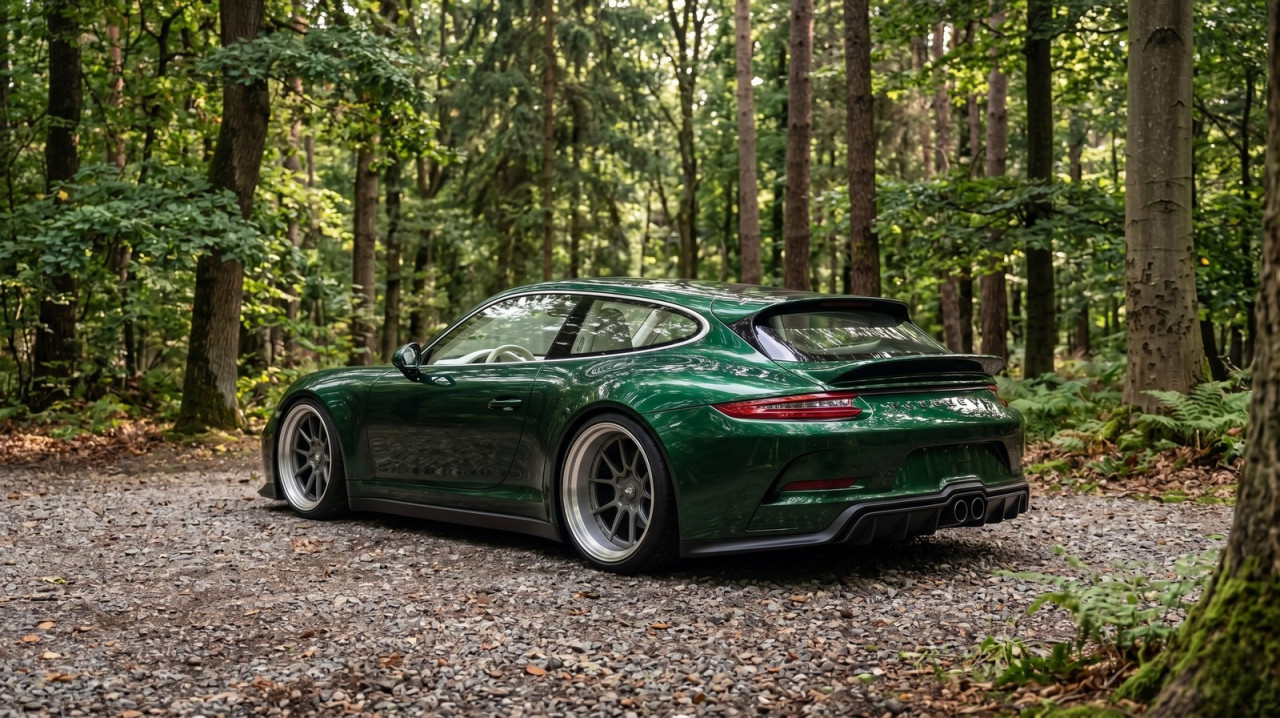 Indecent превръща Porsche 911 Turbo в уникален shooting brake