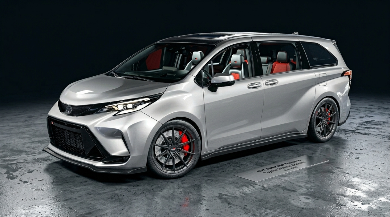 Toyota превърна семейния Sienna в GR звяр с карбонов покрив