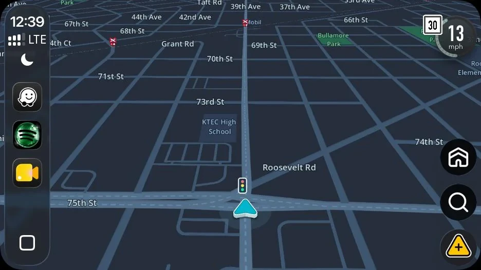 Waze показва светофари в реално време на картата