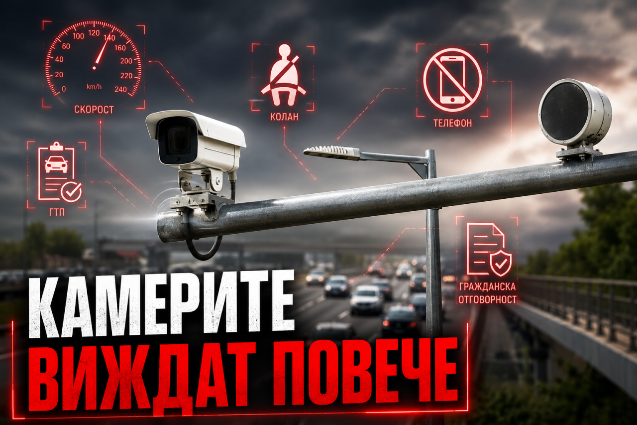 Новите камери вече следят не само скоростта – хиляди шофьори може да бъдат глобени