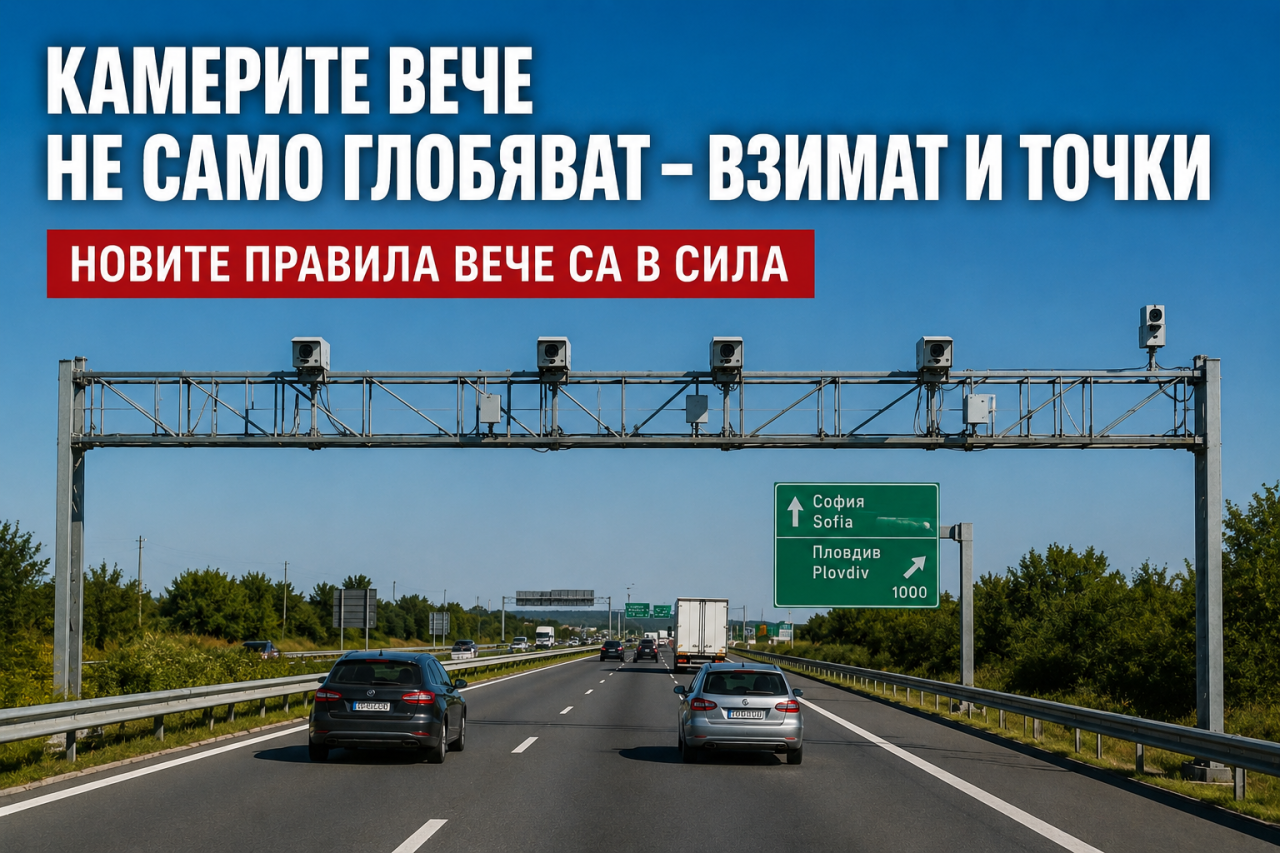 Електронният фиш вече може да ви остави без книжка