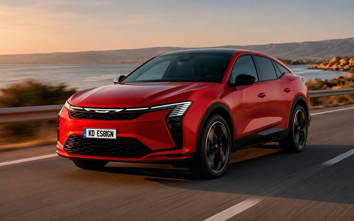 Chrysler Arrow Cross (2027) дебютира като футуристичен купе-SUV