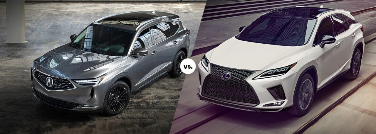 Acura MDX срещу Lexus RX: Надеждна алтернатива с повече практичност