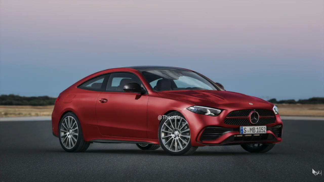 Mercedes-Benz CLC 2027 се появи като неофициален рендър