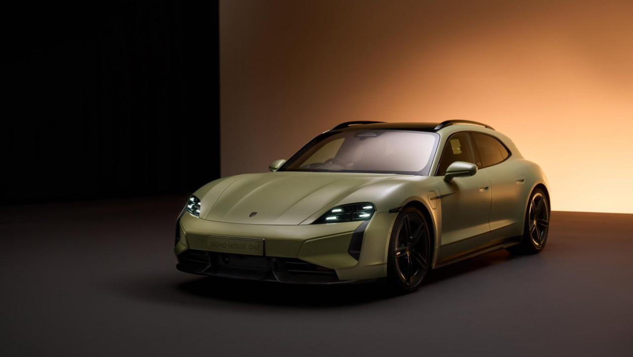 Porsche Taycan Soho House One с нов луксозен дизайн