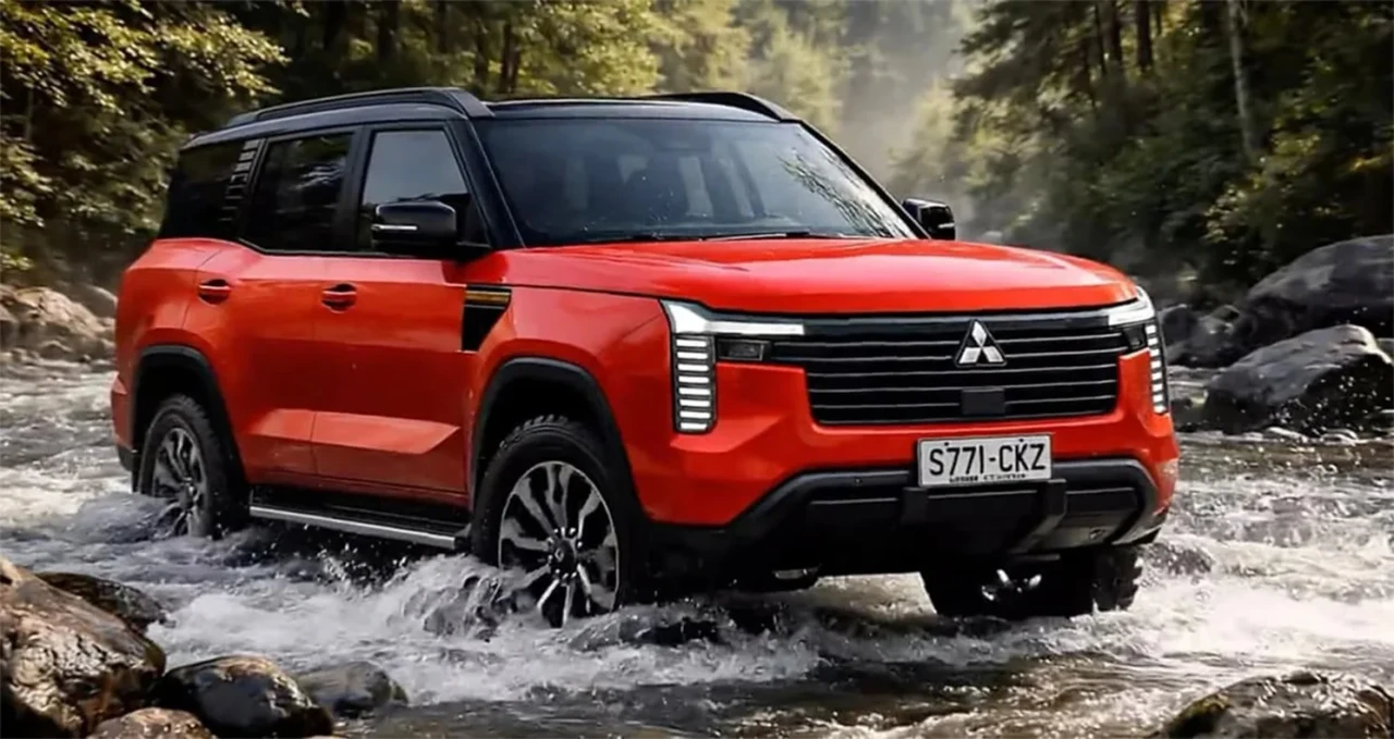 Mitsubishi Pajero (2027) се завръща с високотехнологични офроуд дисплеи