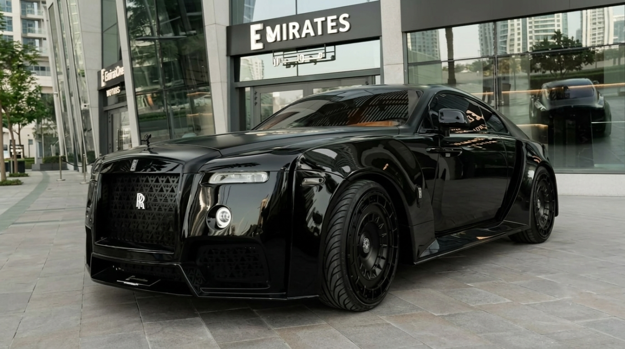 Rolls-Royce Wraith от Venuum: „Батмобилът“, който предефинира луксозния тунинг