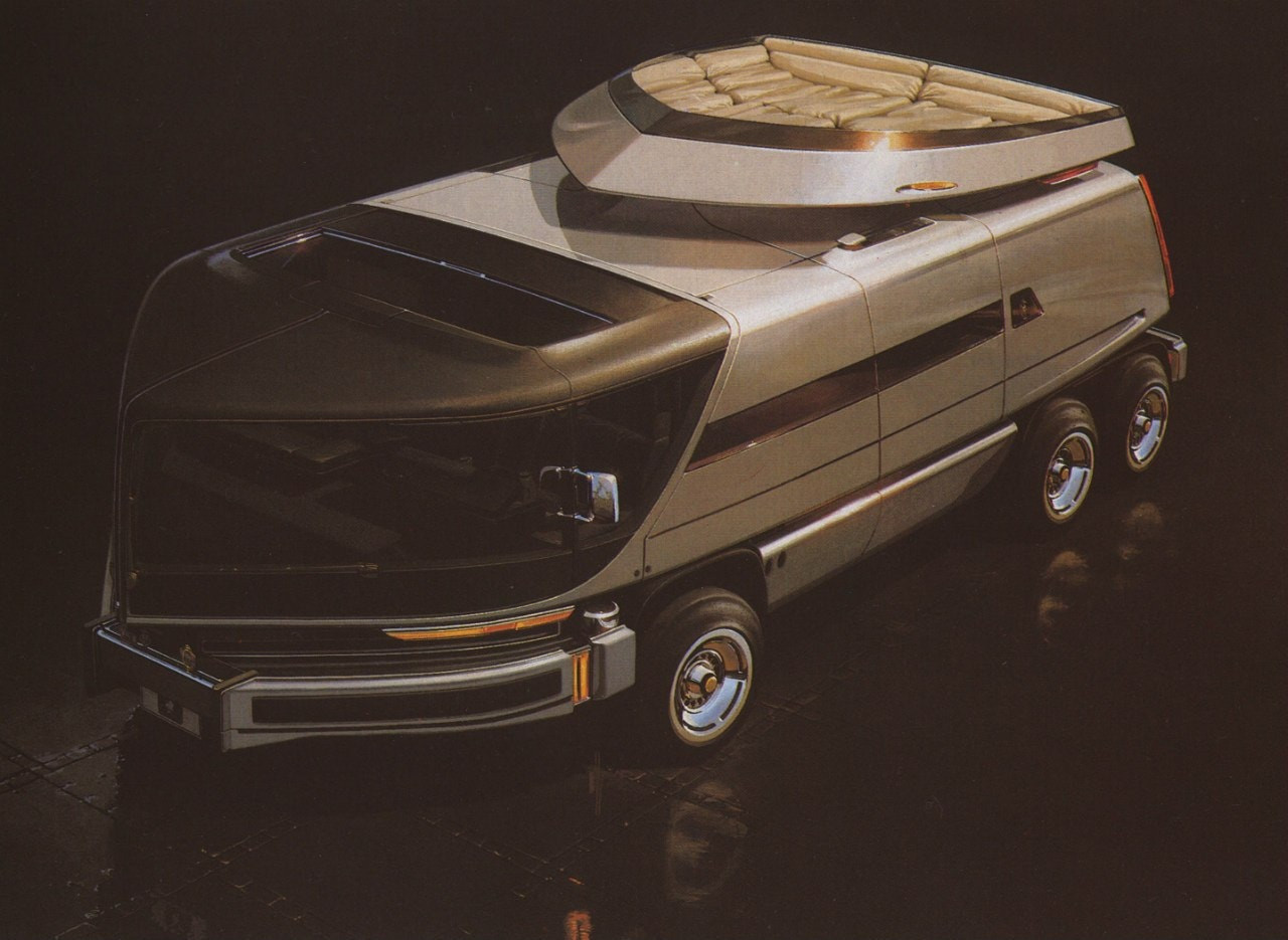 Playboy Land Yacht: Футуристичната концепция за „пентхаус на колела“ от 1975 г.
