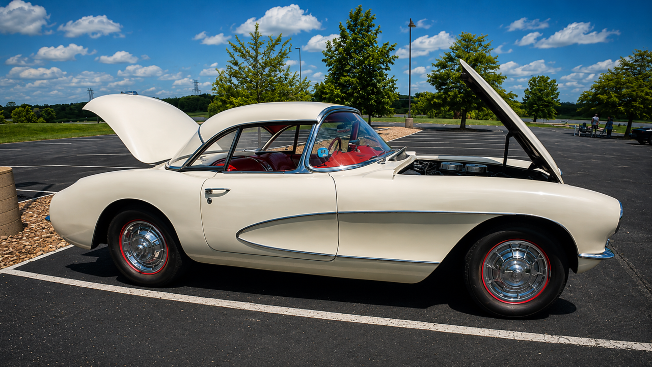 От мазето до историята: Невероятната одисея на един рядък 1956 Chevrolet Corvette