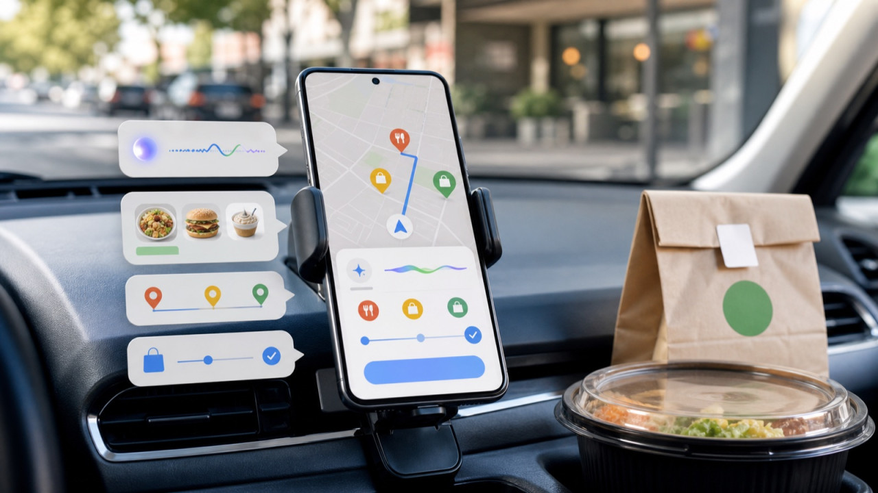 Интелигентен асистент зад волана: Google Maps ще поръчва храна вместо вас