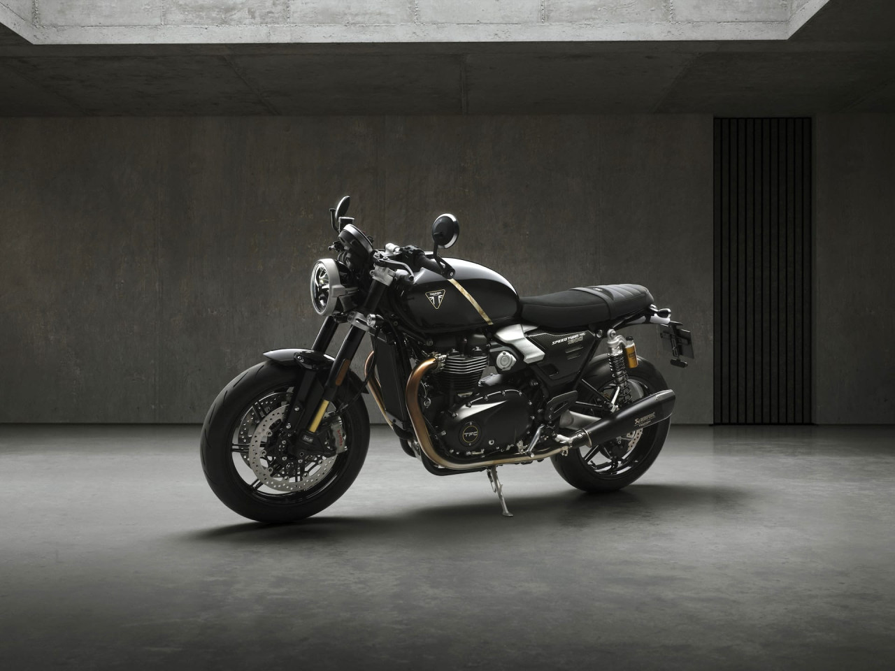 Triumph Speed Twin 1200 TFC: Лимитиран шедьовър за колекционери