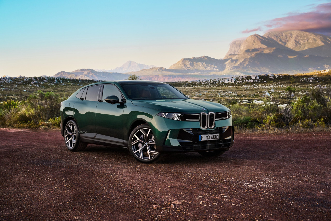 Бъдещето на BMW X6: Neue Klasse визия в дигитални рендери