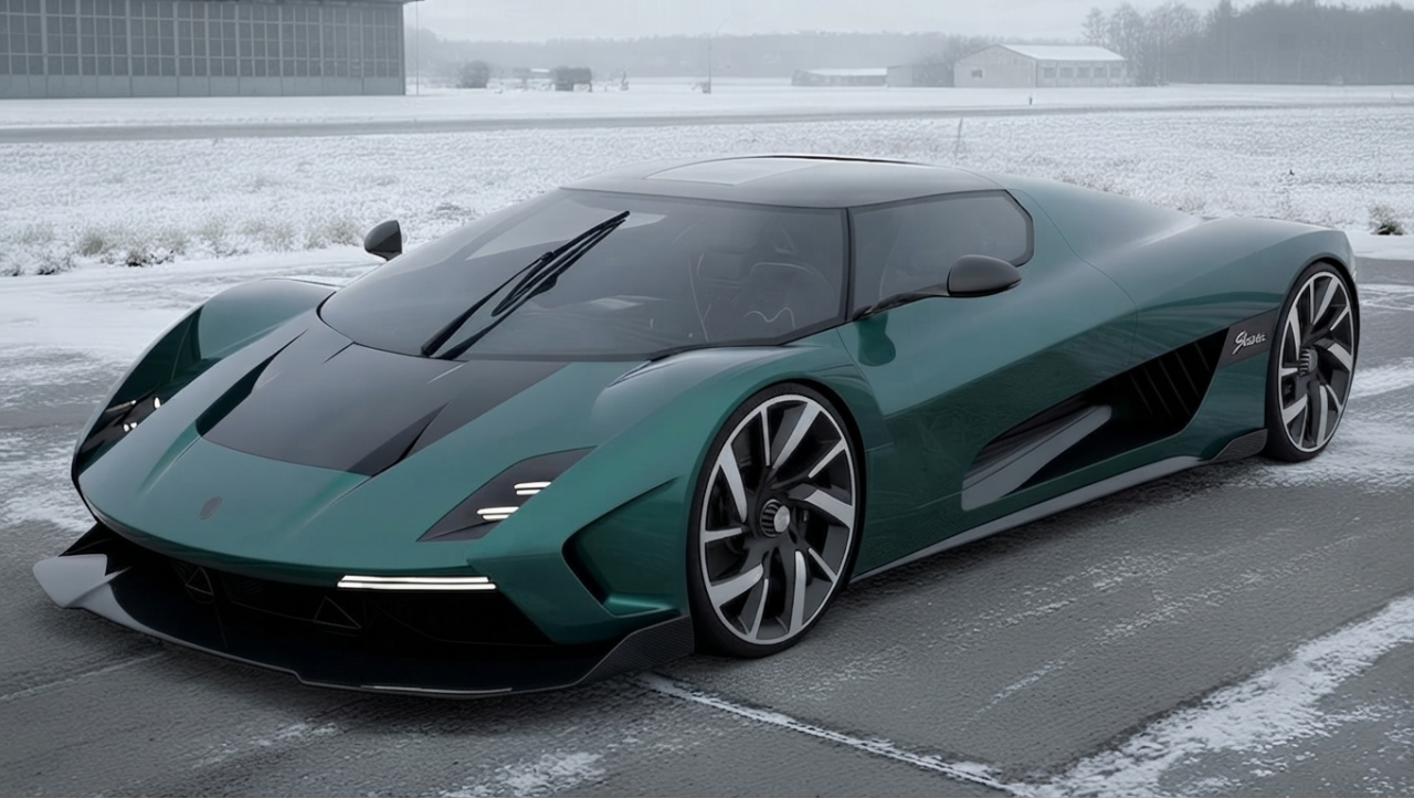 Koenigsegg Skaera: Дигитална визия за хиперкар от бъдещето