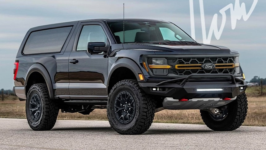 Ford Bronco среща F-150 Tremor: Дигитална визия за един брутален пълноразмерен SUV