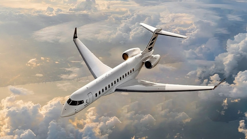 Наследникът на Concorde в действие: Bombardier Global 8000 с нов впечатляващ скоростен рекорд