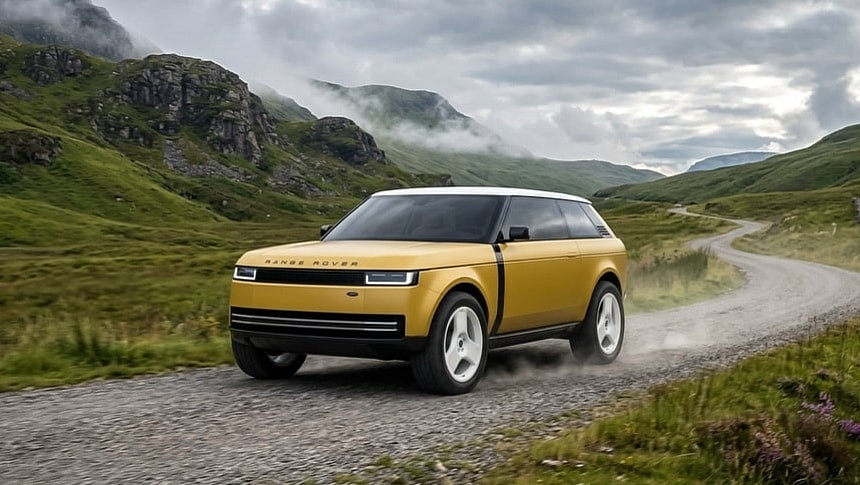 Завръщане към корените: Дигитален рендър пресъздава тривратия Range Rover Classic
