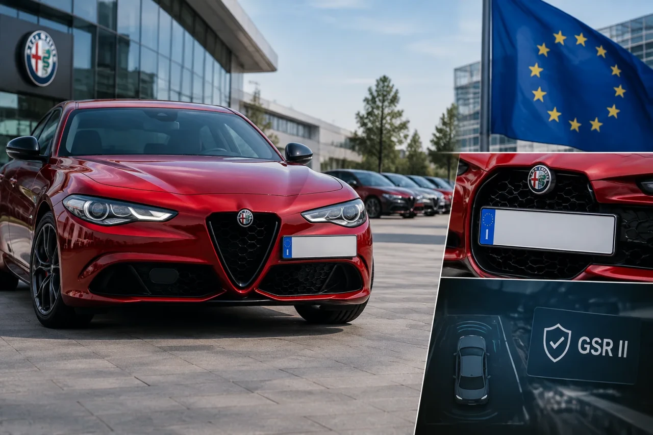 Alfa Romeo премества номера в центъра заради GSR II