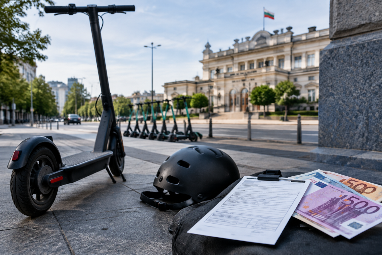 ГЕРБ искат книжка за тротинетки и глоби до 500 евро