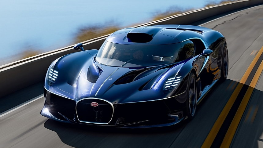 Bugatti Destrier: Уникално творение, което превръща пистовия Bolide в произведение на изкуството