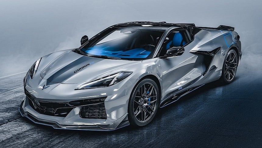Chevrolet Corvette Z06 Carbon 75 Edition: Смела дигитална визия за 75-годишнината на американската икона