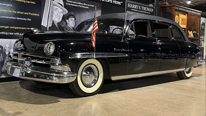 Президентският брониран 1950 Lincoln Cosmopolitan: Когато Белият дом заложи на лукса и сигурността