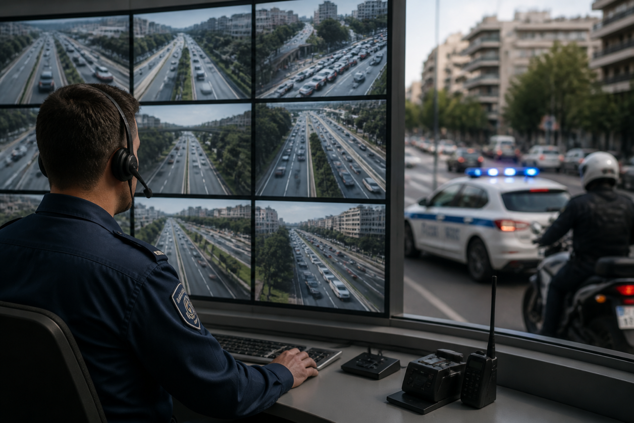 Гръцката полиция пуска Traffic Commander за по-бърз трафик