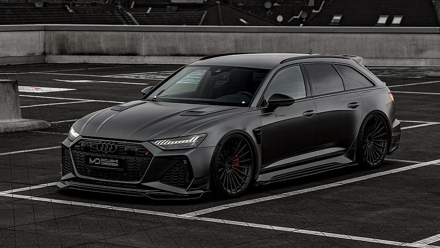 Prior Design направи Audi RS 6 Avant още по-агресивно с пакета PD6RS