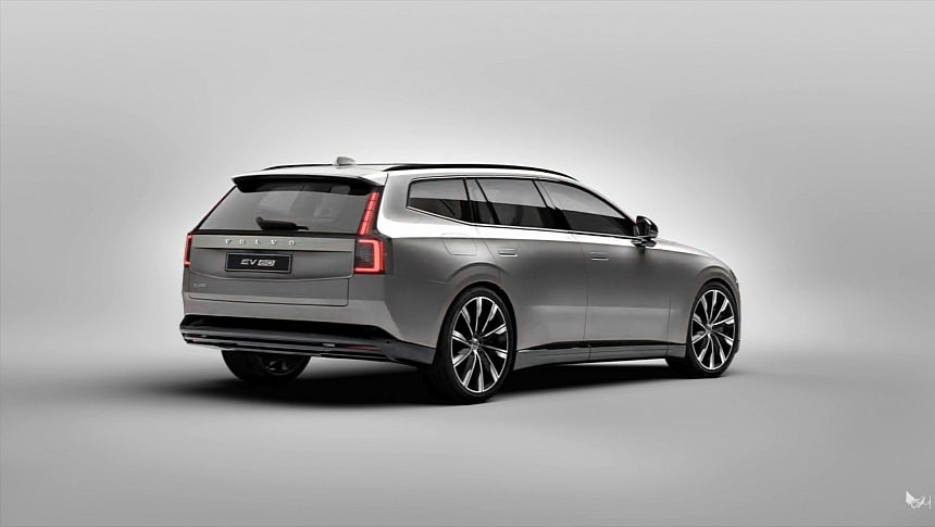 Новите Volvo ES60 и EV60 на прицел: Виртуални рендъри разкриват електрическото бъдеще на шведските седани и комбита