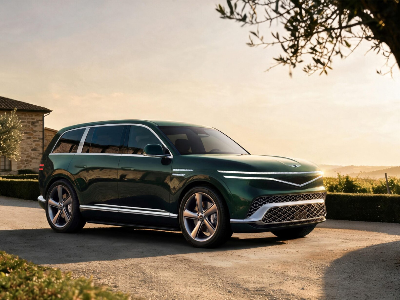 Genesis GV90 разкрива 657 к.с. и 500 км пробег: Технологичният титан на корейската марка покорява луксозния сегмент