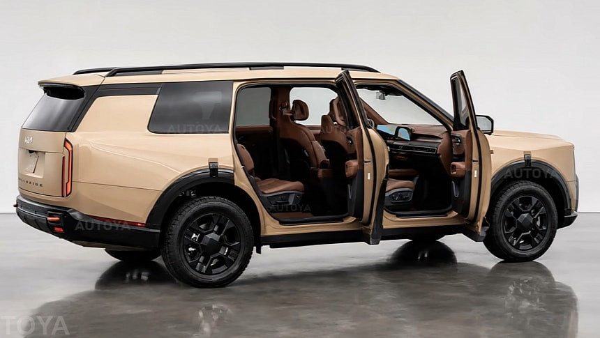 Удълженият лукс на хоризонта: Ще видим ли някога серийна Kia Grand Telluride?