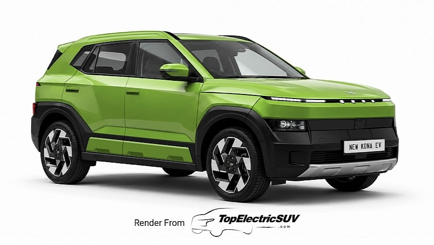 Ново поколение на хоризонта: Hyundai Kona за 2028 година залага на по-здрав SUV дизайн и софтуер Pleos Connect