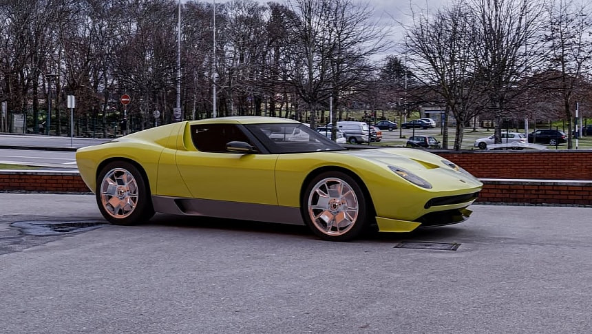 Lamborghini Miura се завръща: Зашеметяваща дигитална визия превръща първия суперкар в модерен класически шедьовър