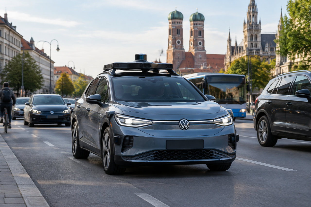 Мюнхен пусна автономни Volkswagen ID тестово в трафика