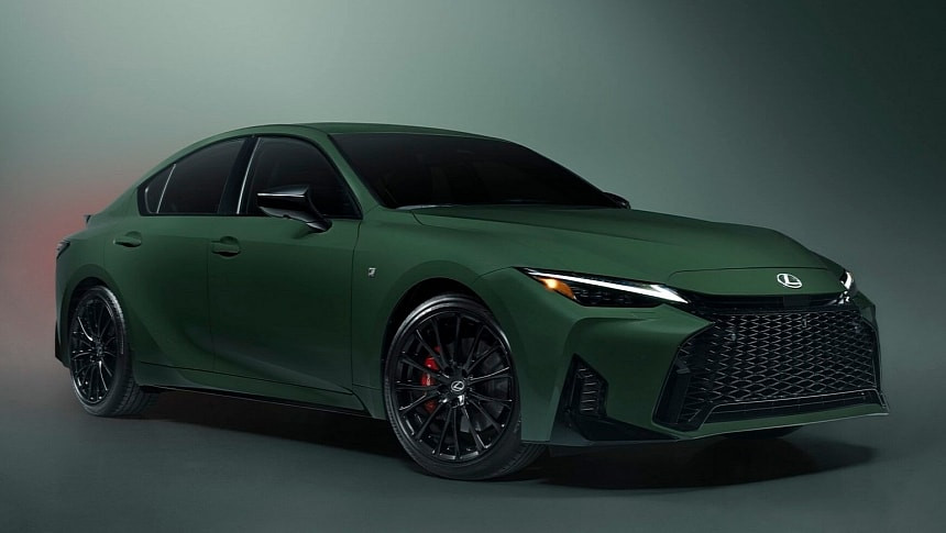Lexus IS 350 Special Appearance Package: Лимитирана серия от 350 бройки бележи завръщането на ексклузивния зелен цвят