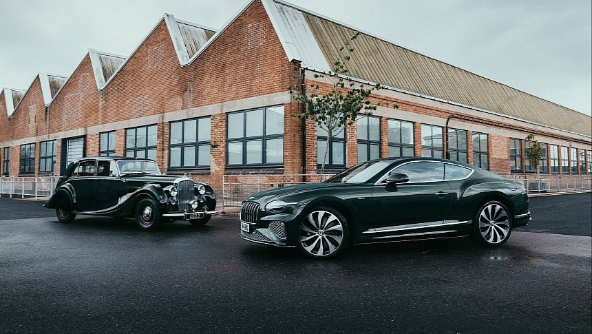 Bentley Continental GT Azure: Уникален британски шедьовър празнува 80 години производство в Кру