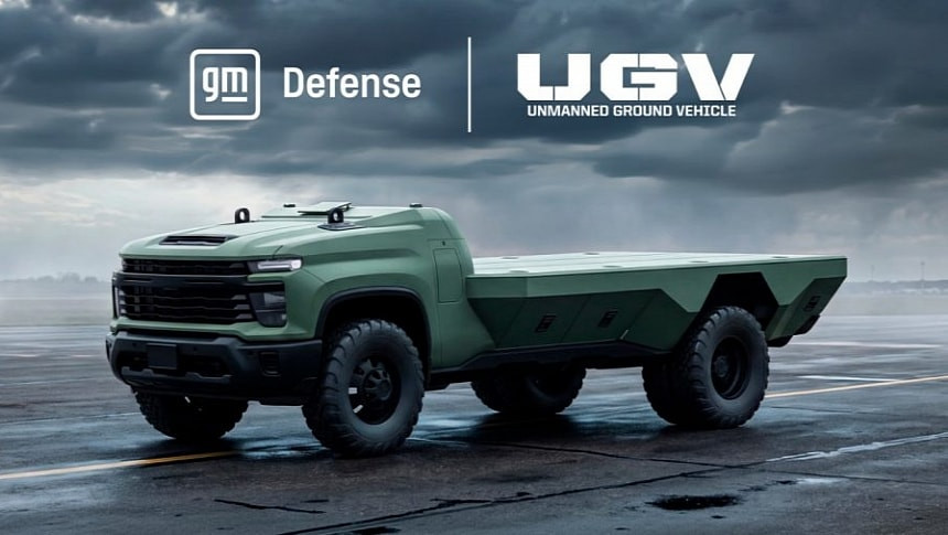 GM Defense представи безпилотен Chevrolet Silverado 3500 HD за военни мисии и евакуация на ранени