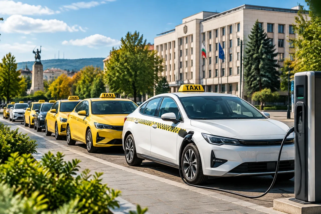 Стара Загора предлага 40 електрически таксита от общо 650