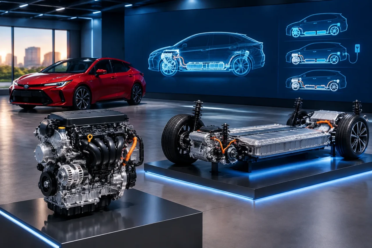Toyota представи нов 1,5-литров хибриден двигател и платформа Multi-Pathway