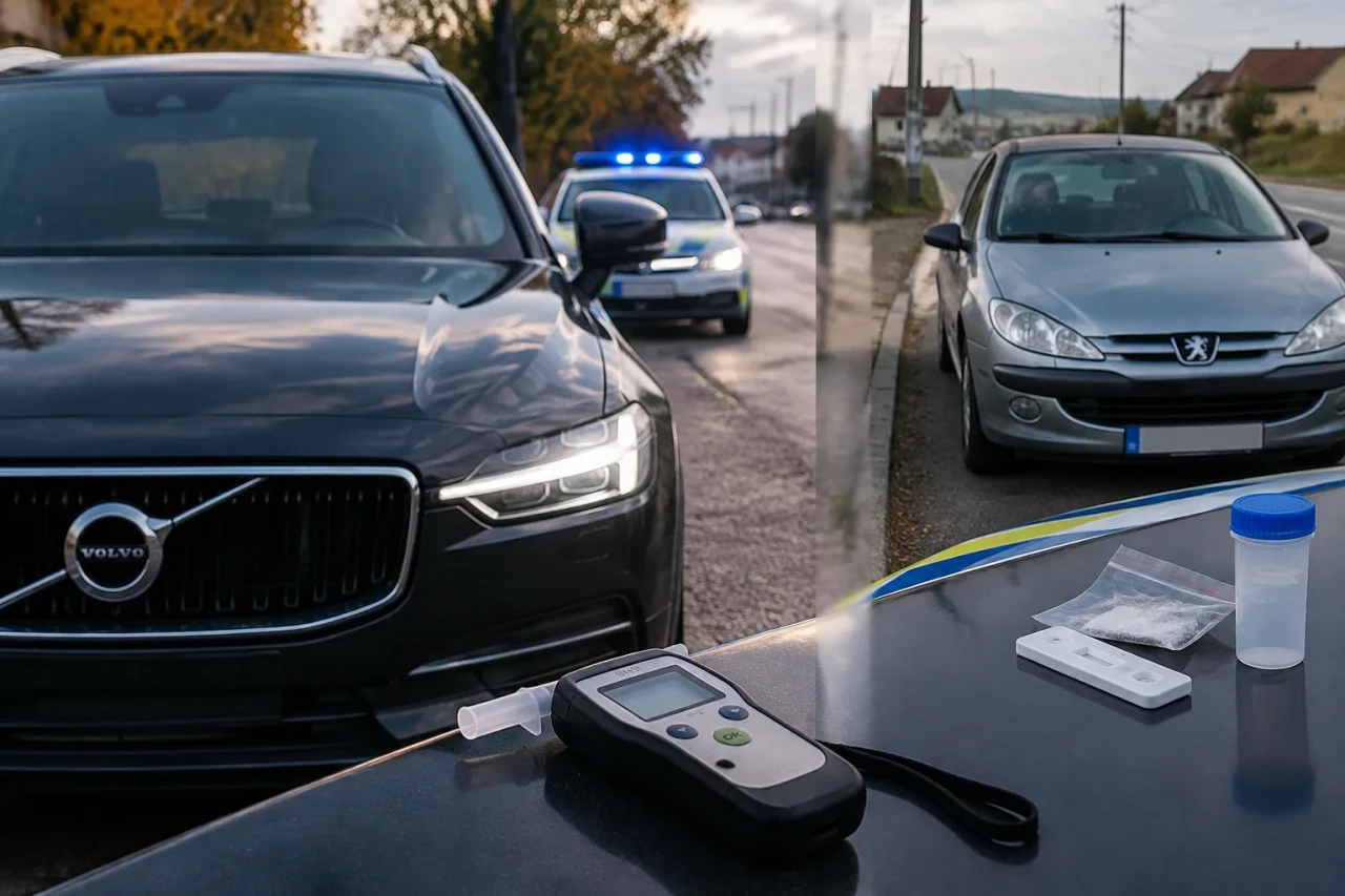 РУ-Казанлък задържа двама шофьори след алкохол и наркотици