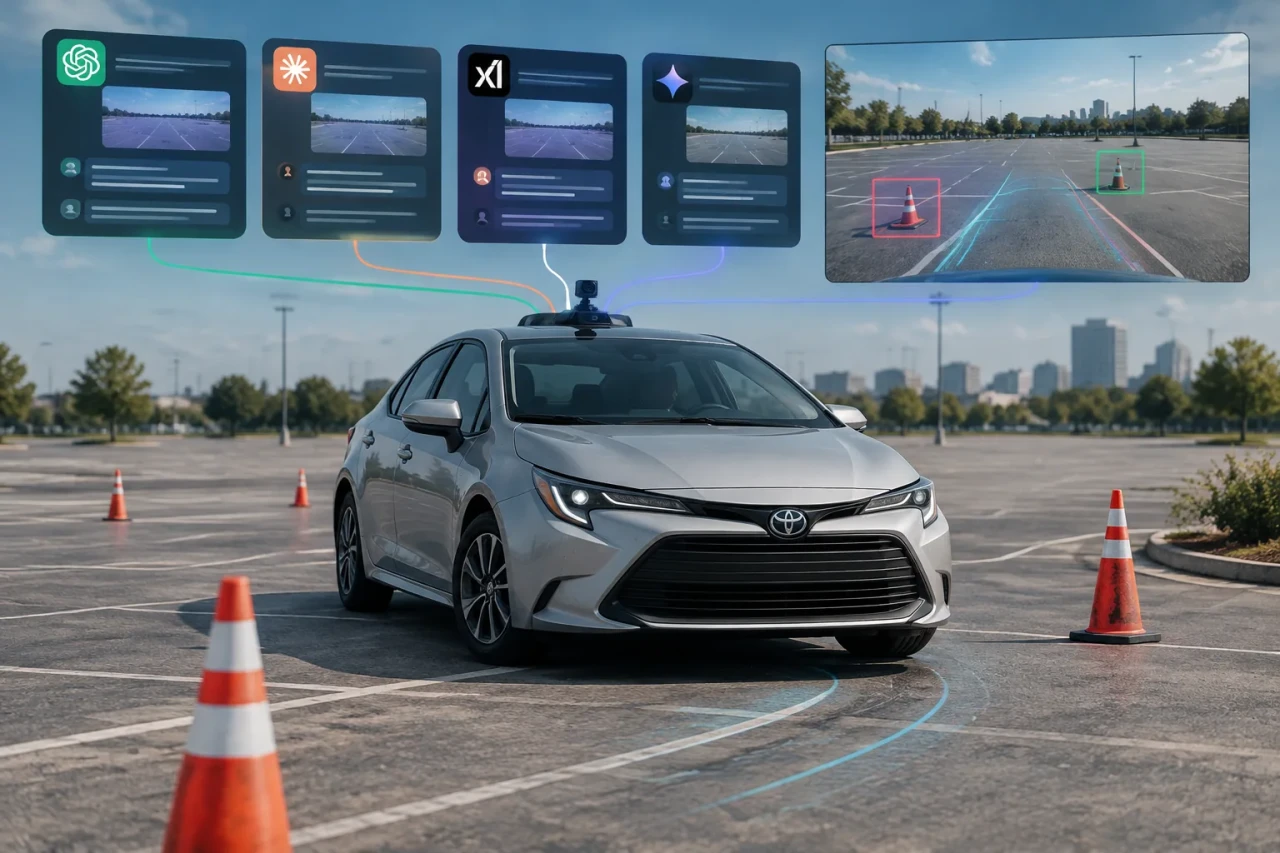 Toyota Corolla под контрол на ChatGPT, Claude и Grok