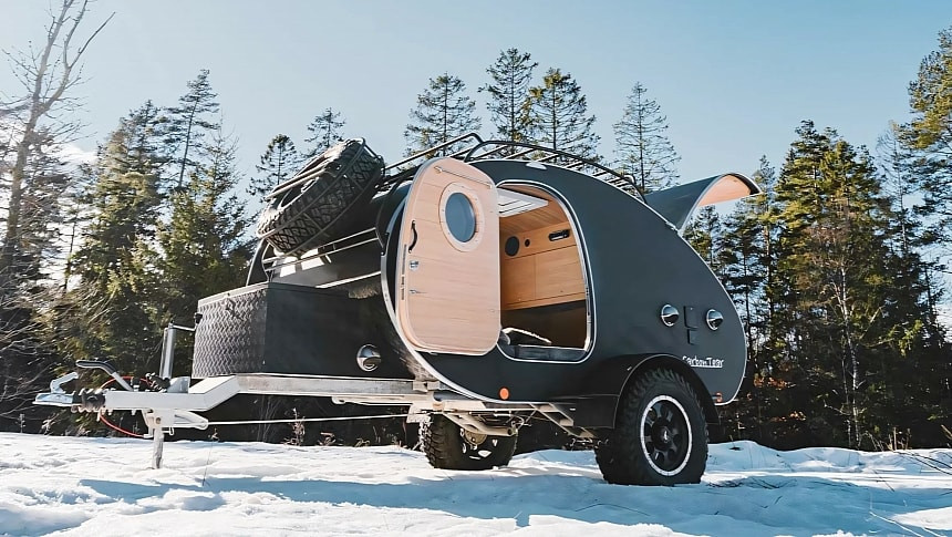Carbontear Arctic XR: офроуд каравана за 26 700 евро със заявена устойчивост до −50°C