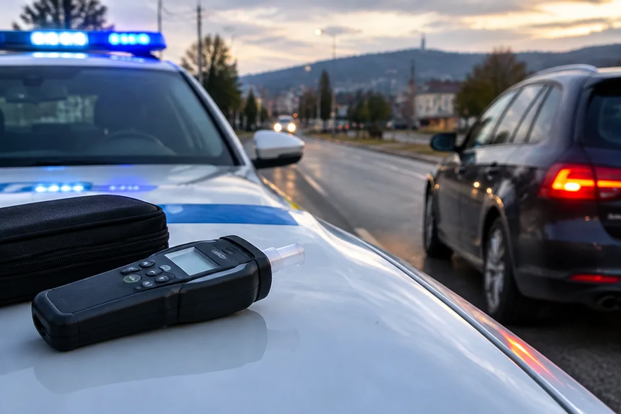 Шофьор с 2,88 промила алкохол е задържан в Горна Оряховица