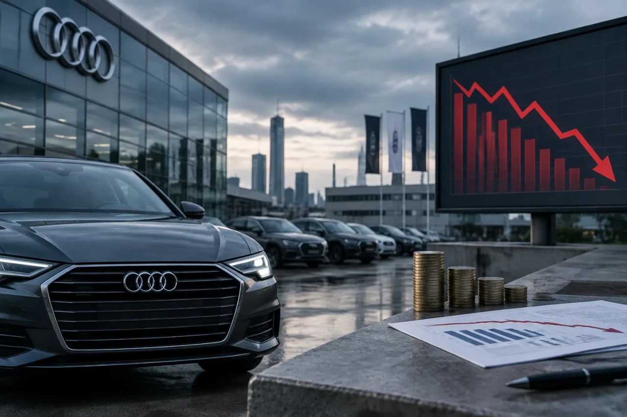Audi отчете 87% срив на печалбата до 95 млн. евро