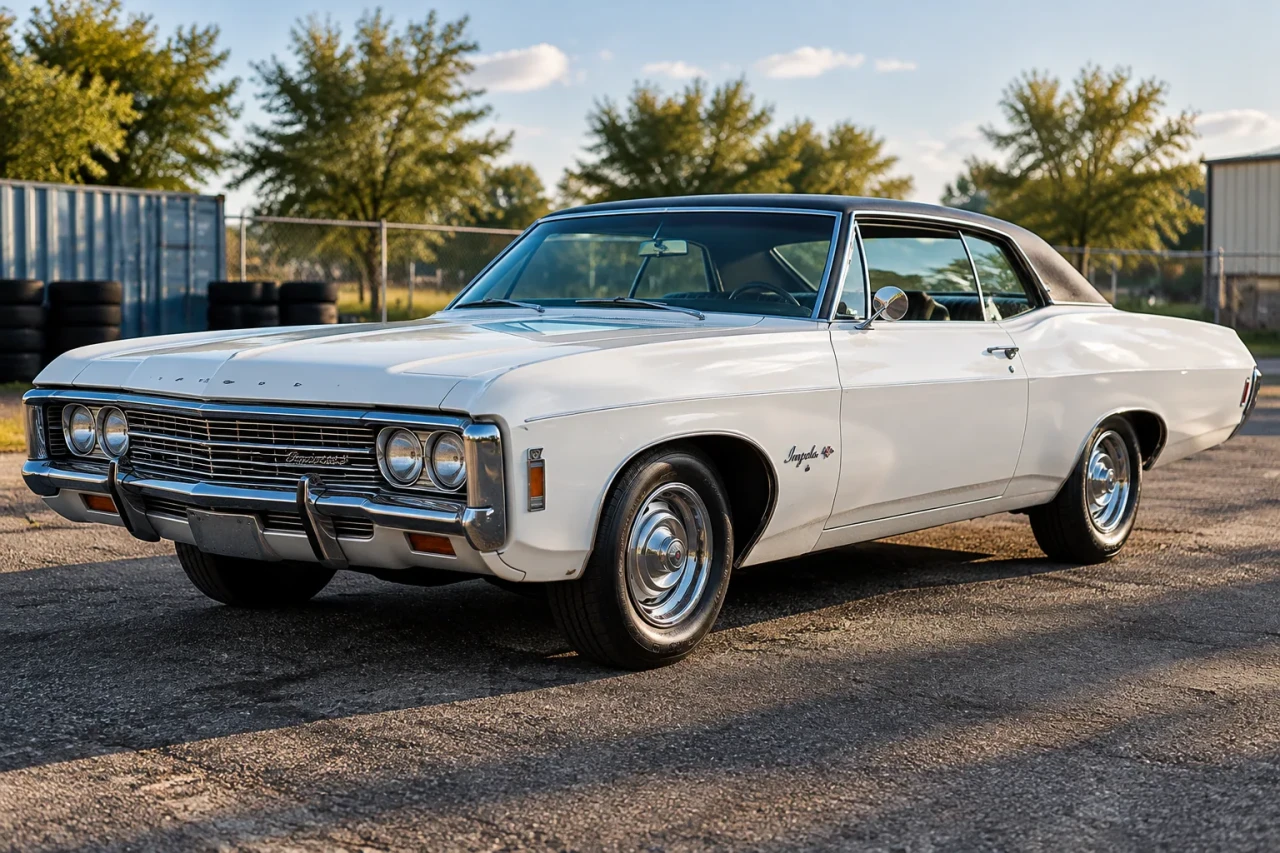 Chevrolet Impala 1969 излиза на търг след 10 години престой