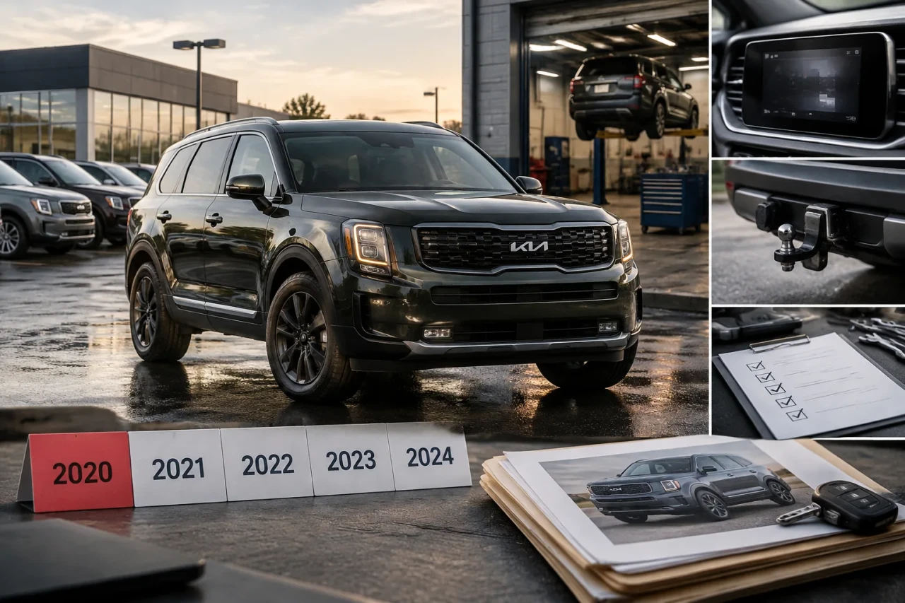 Kia Telluride: кои години си струват и кои да избегнете