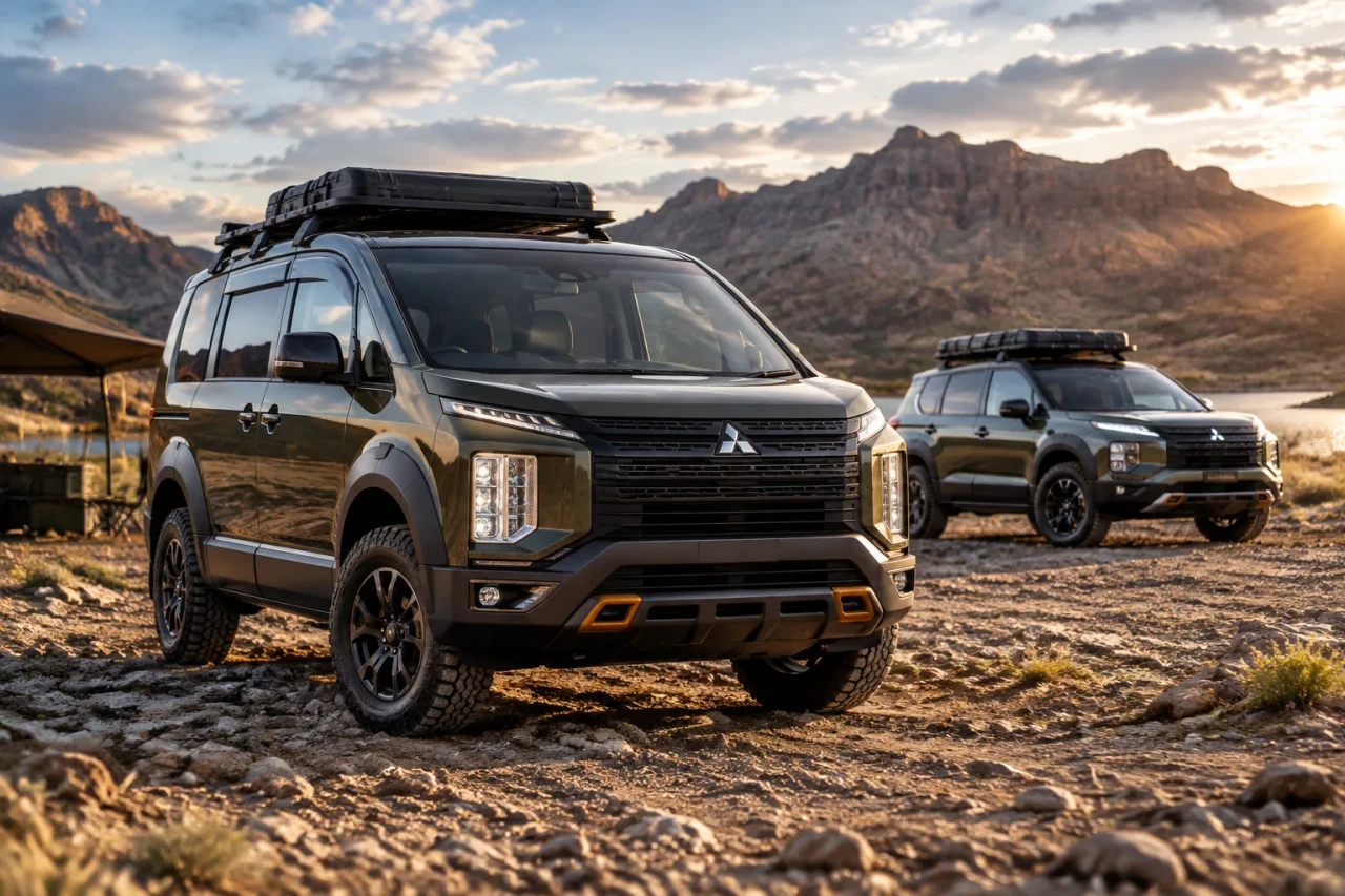 Mitsubishi показва Delica D:5 офроуд ван на SEMA